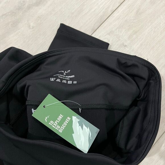 Willit women black leggings size s - Picture 8 of 8